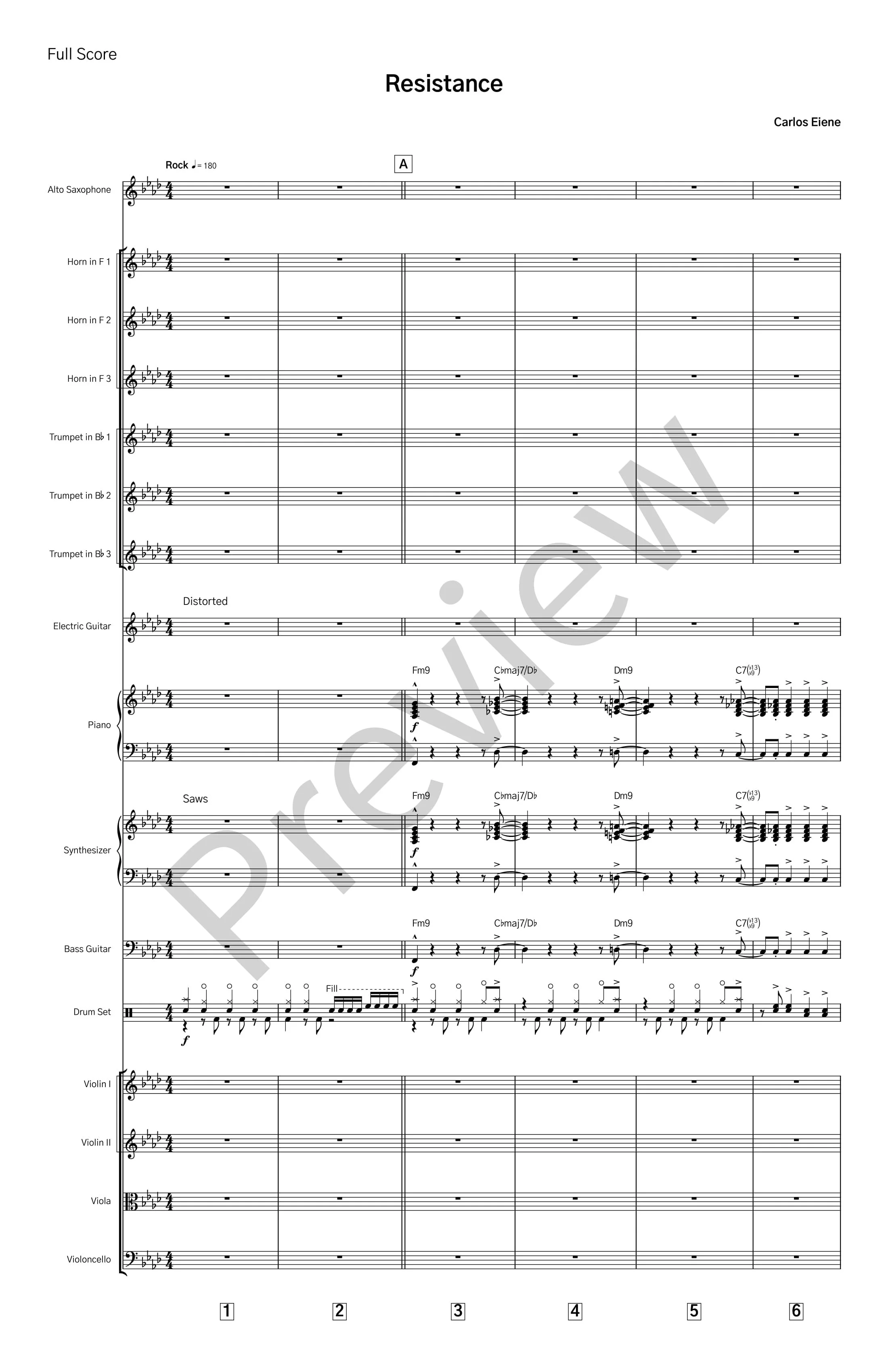 Insane In The Rain COMPLETE Sheet Music Collection — Carlos Eiene
